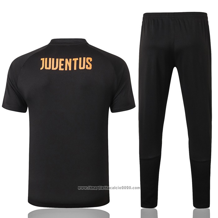 Tuta da Track Juventus Manica Corta 2020 2021 Nero